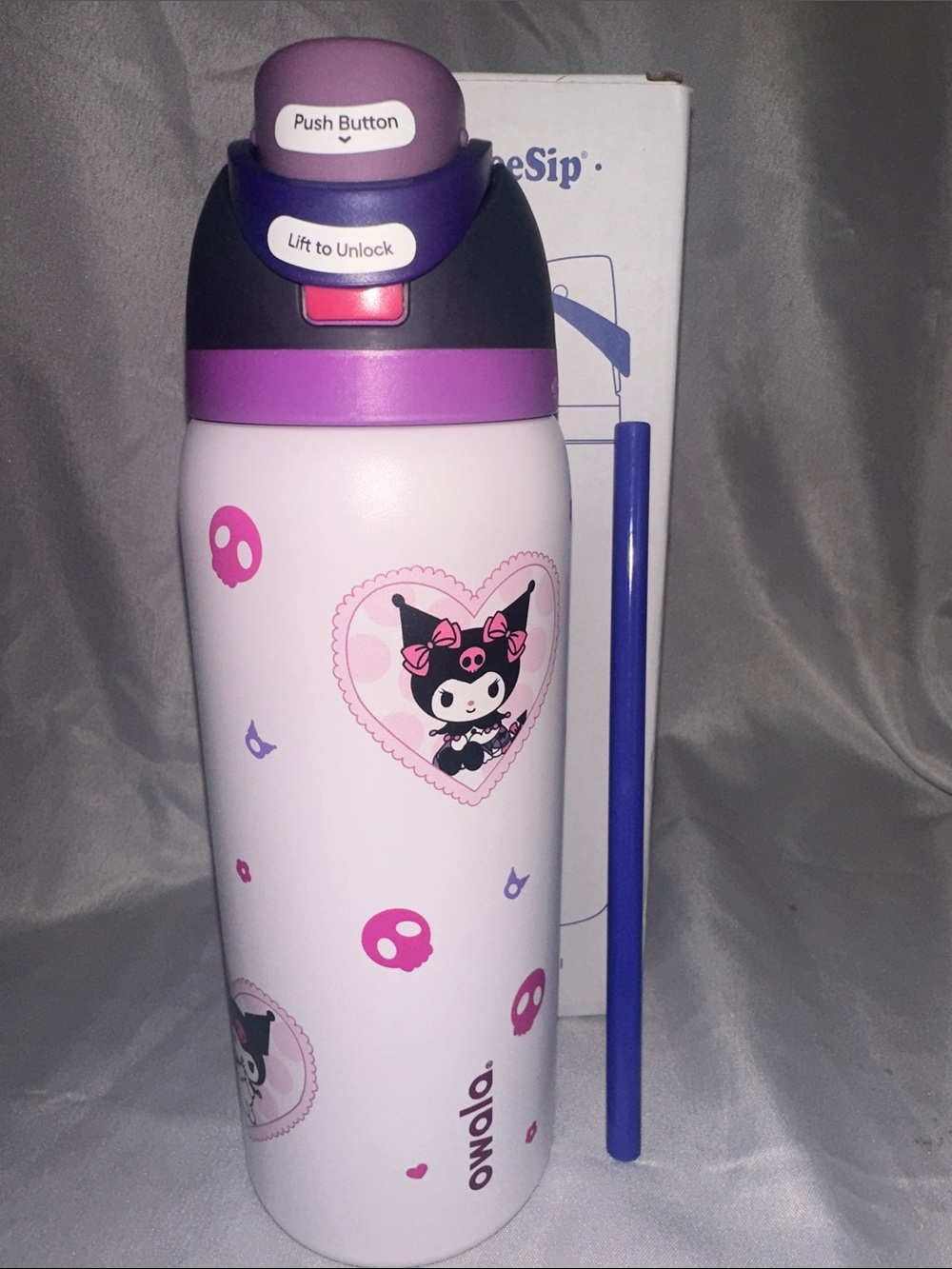 Custom Owala FreeSip Kuromi 32 oz